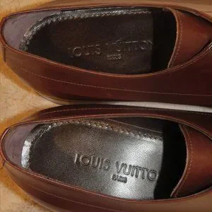 Louis Vuitton | Shoes | Louis Vuitton Brown Leather Captoe  display picture 3